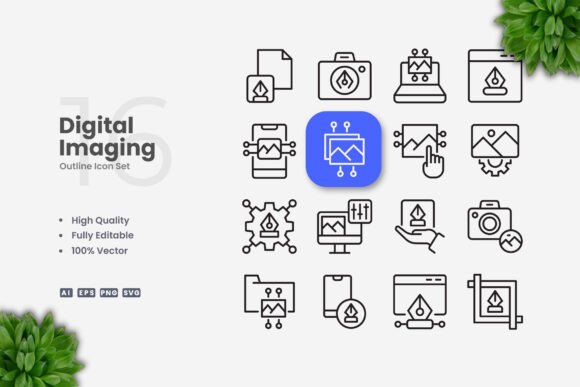 Digital Imaging Icons: A Versatile Design Solution