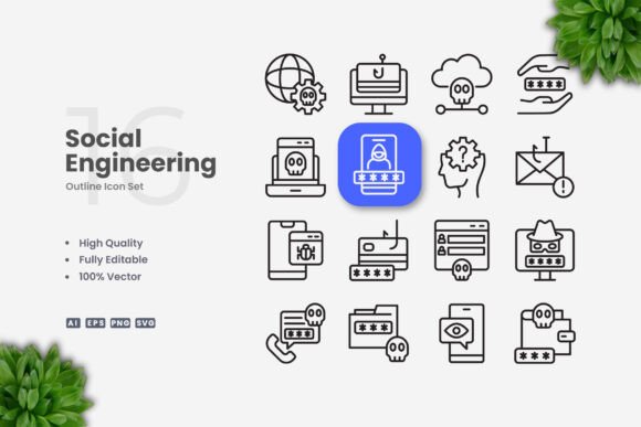 Social Engineering Icons: A Versatile Design Solution